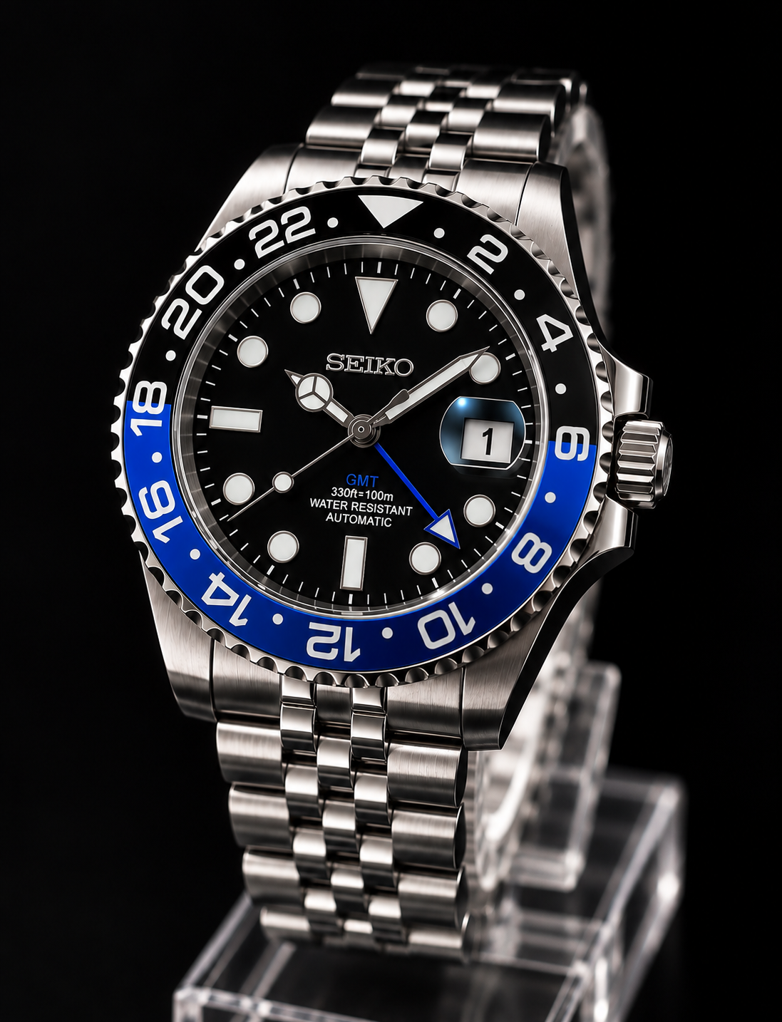 Nomad GMT - Black and Blue Jubilee