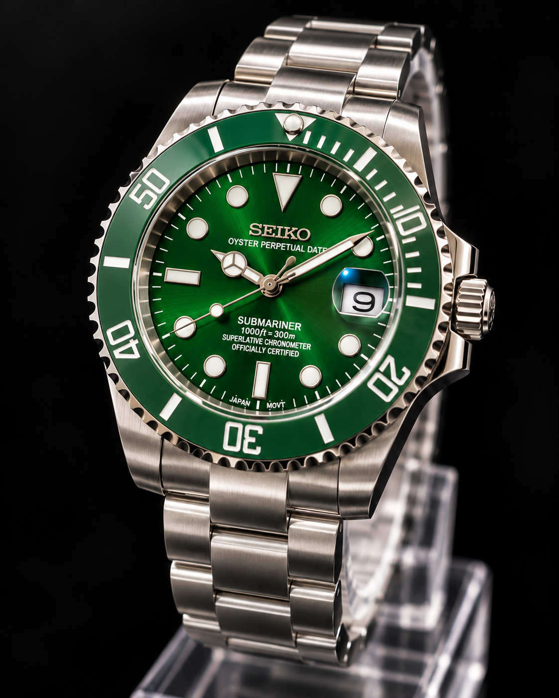 Dune Diver - Emerald Sunburst