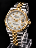 Oasis Date Two tone YG - pearl diamond
